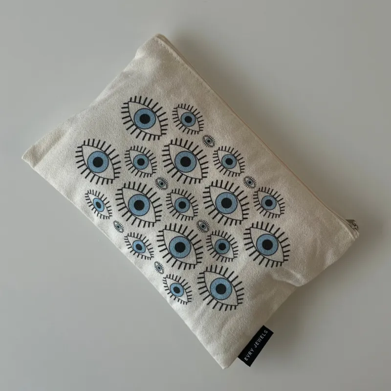 Eyes On You Toiletry Bag sold by Evry Jewels