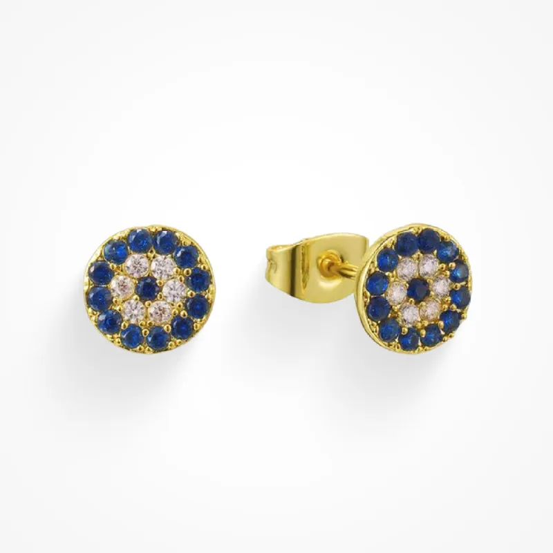 Evil Eye Earrings sold by Evry Jewels
