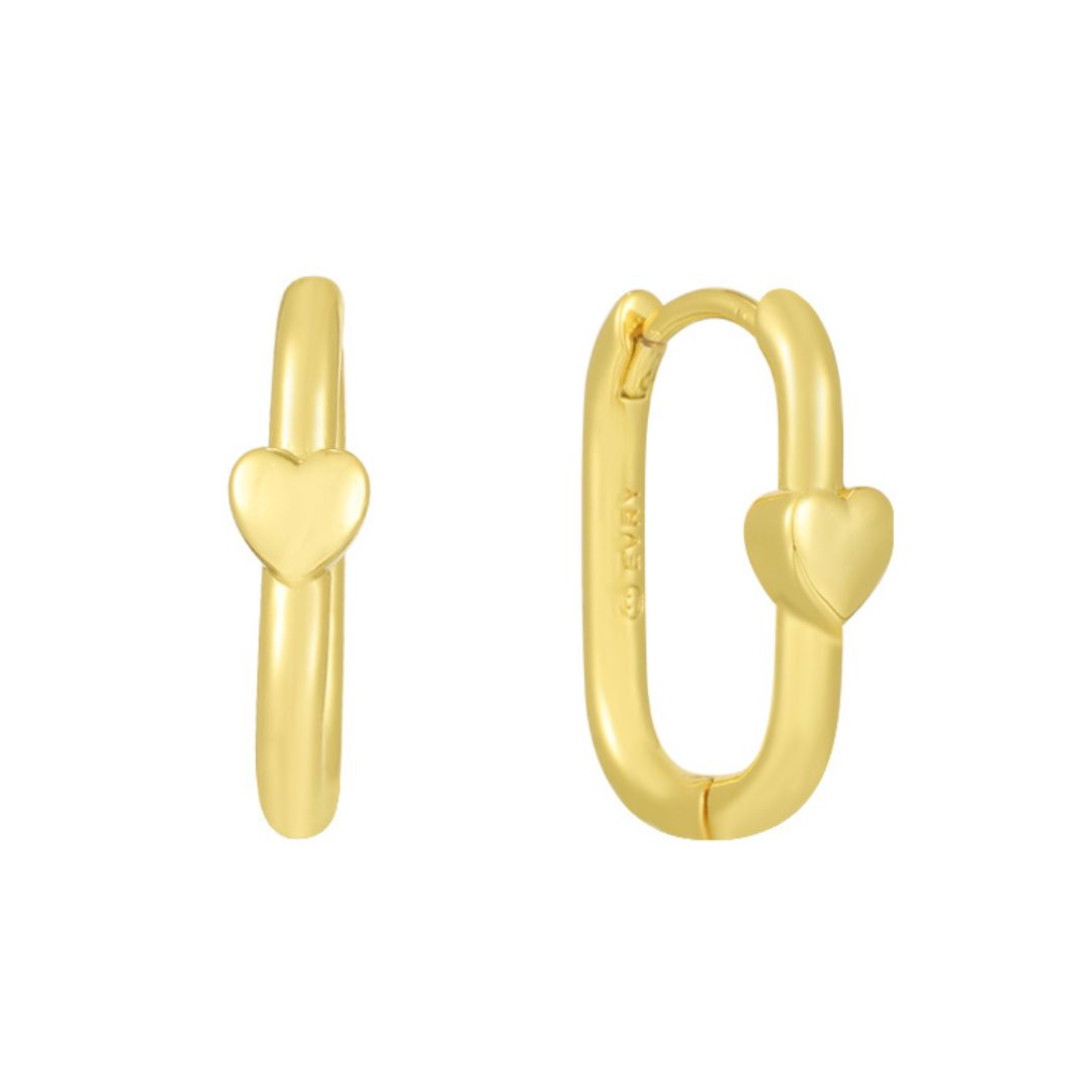 Heart To Heart Earrings sold by Evry Jewels