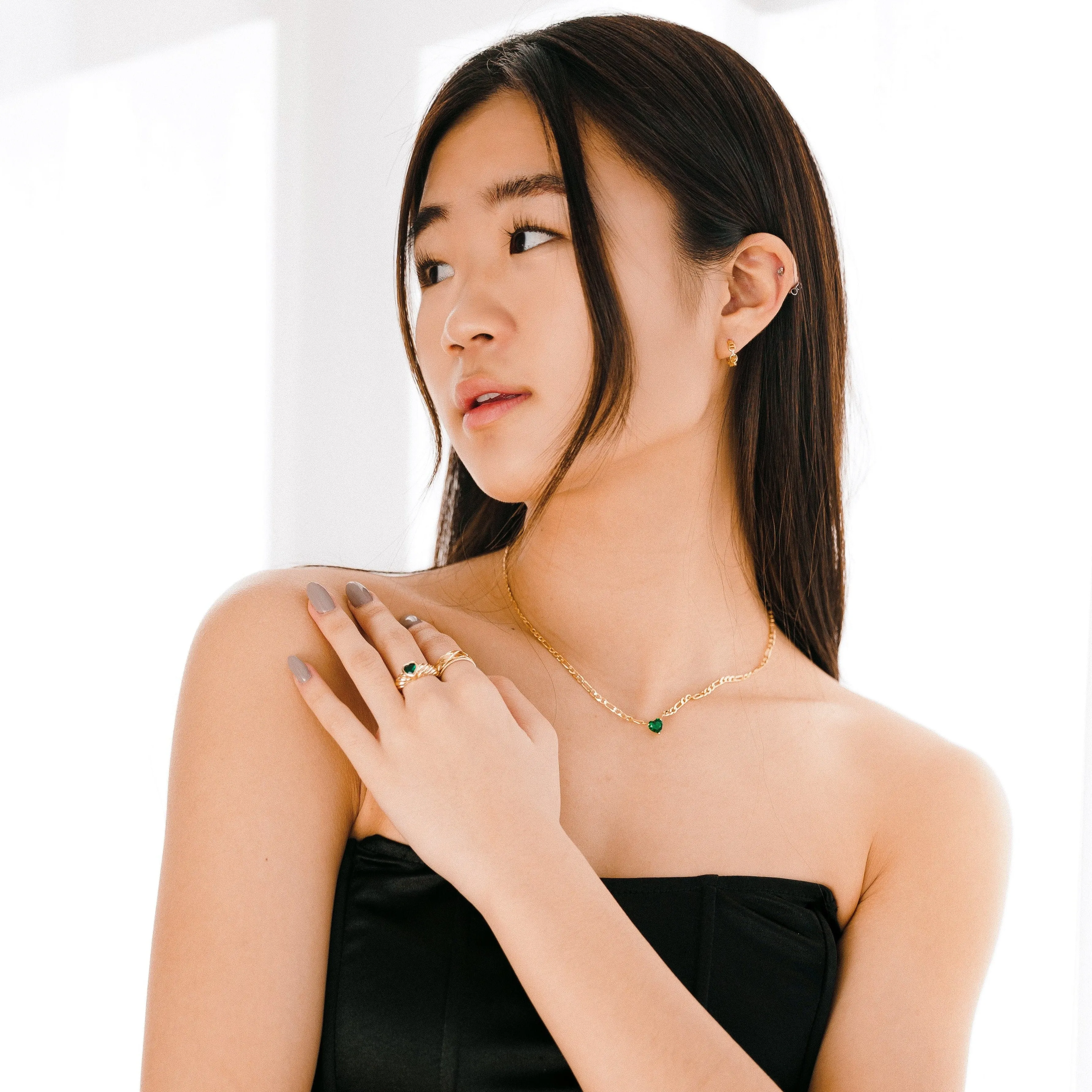 Gemini Love Necklace sold by Evry Jewels product image thumbnail 2