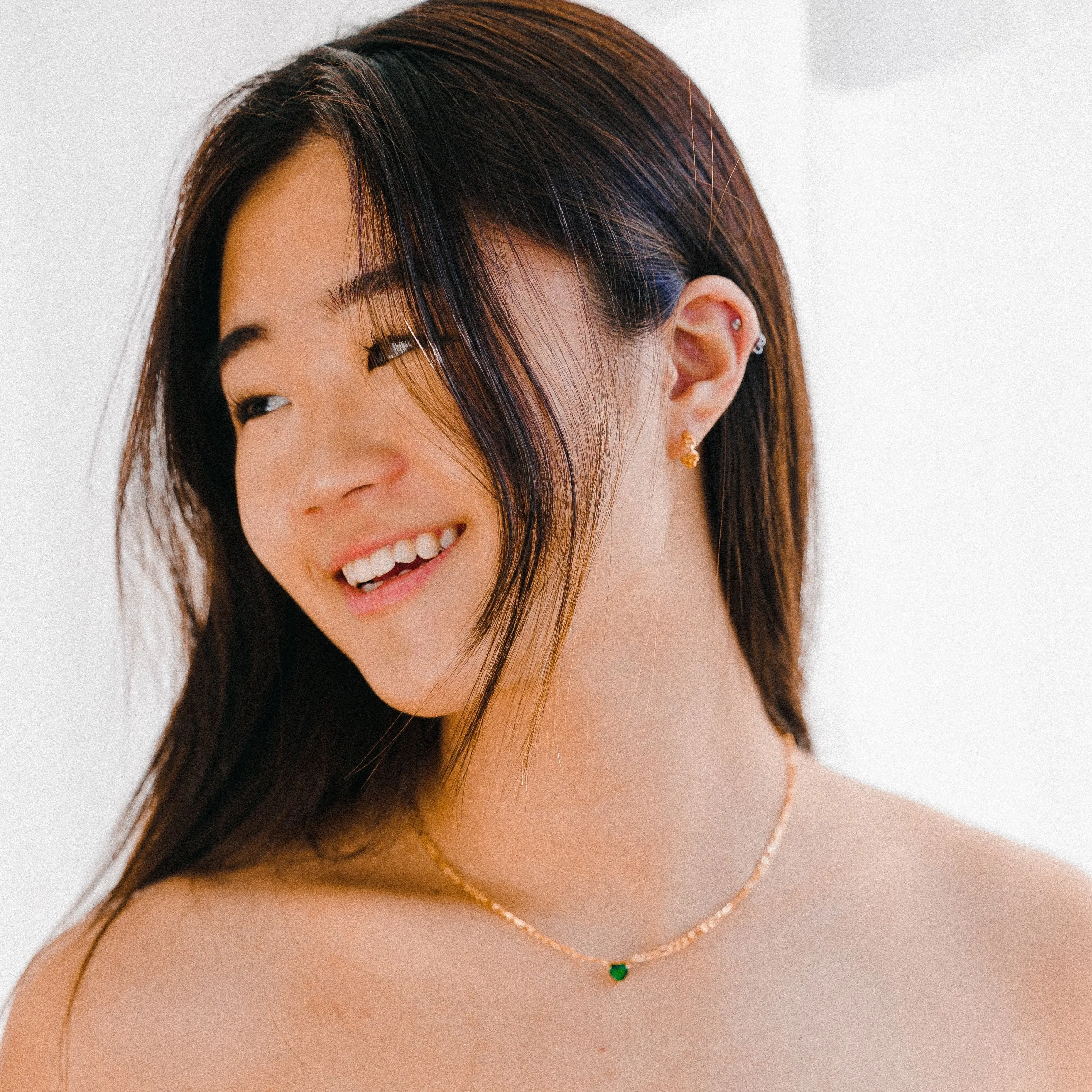 Gemini Love Necklace sold by Evry Jewels product image thumbnail 4