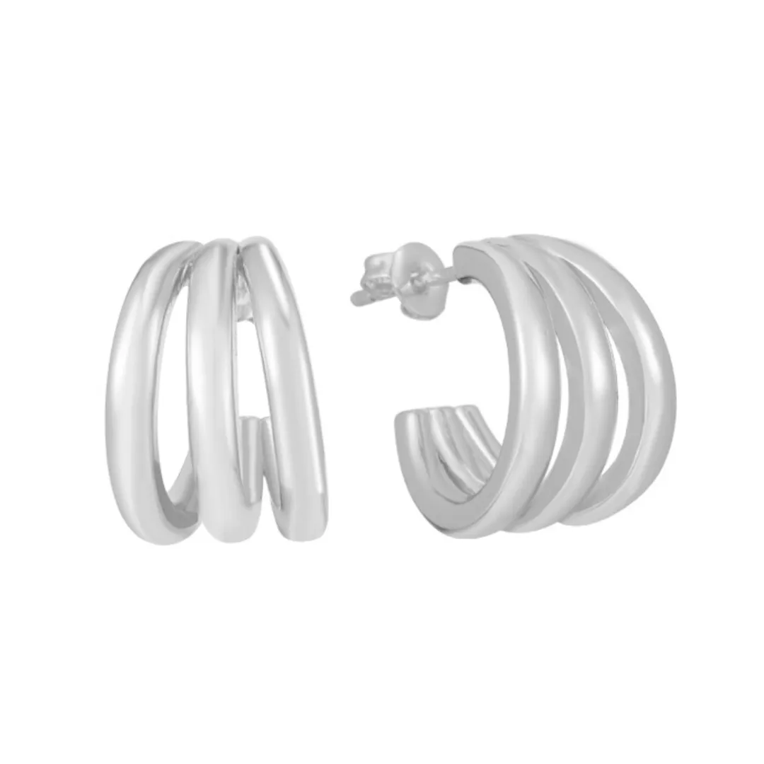 Triple The Fun Earrings sold by Evry Jewels product image thumbnail 3