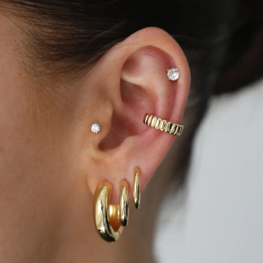 Off Duty Hoops sold by Evry Jewels product image thumbnail 2