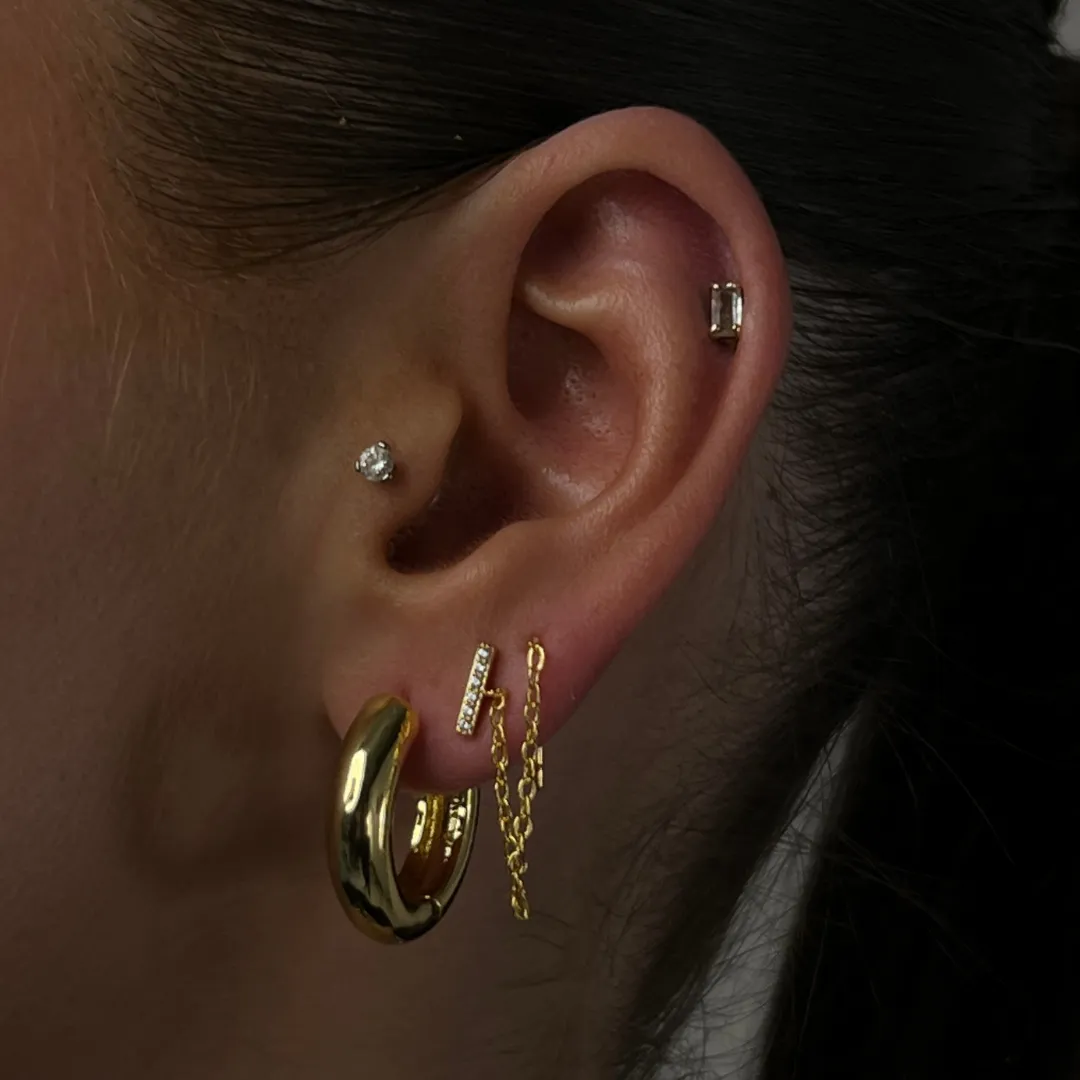 Off Duty Hoops sold by Evry Jewels product image thumbnail 4