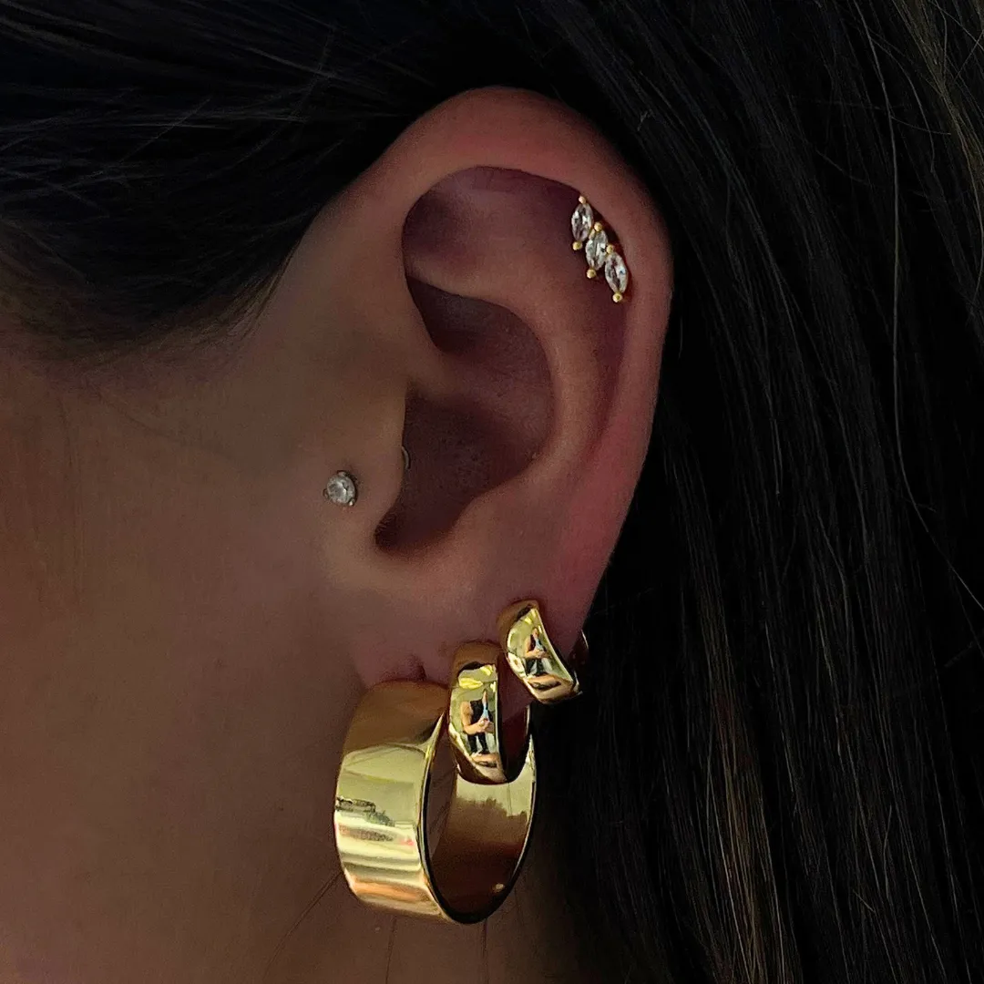 City Girl Hoops sold by Evry Jewels product image thumbnail 2