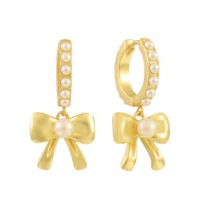 Put A Bow On It Earrings sold by Evry Jewels