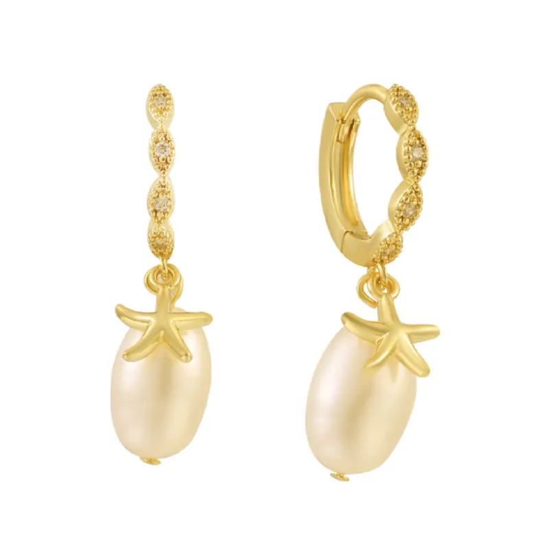 By The Sea Earrings sold by Evry Jewels