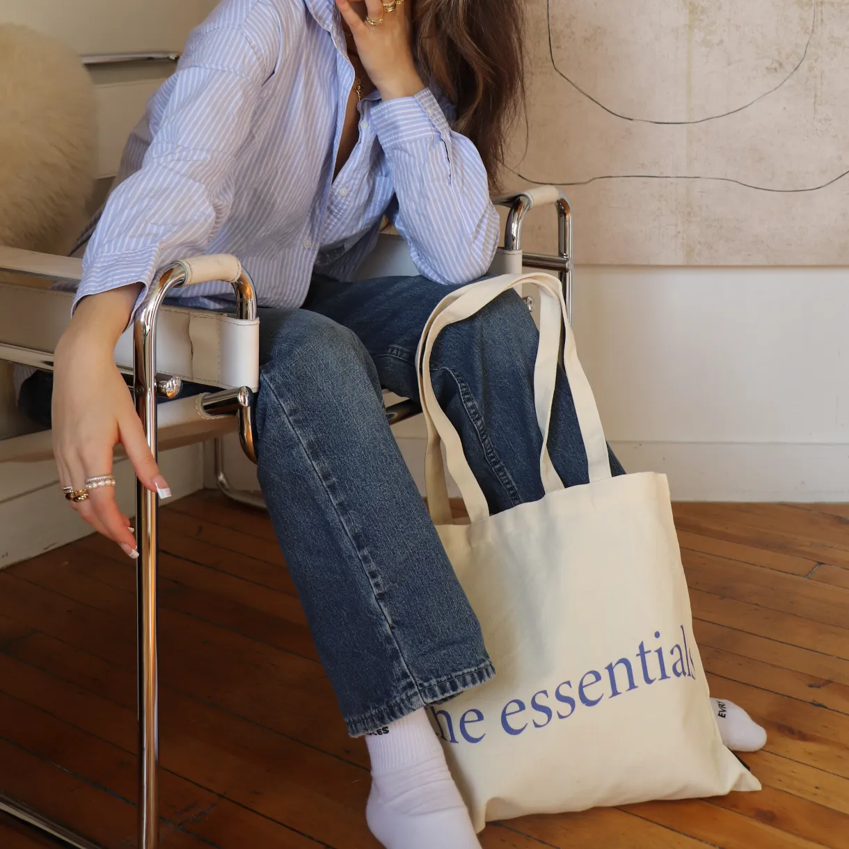 Essentials Tote Bag sold by Evry Jewels product image thumbnail 2