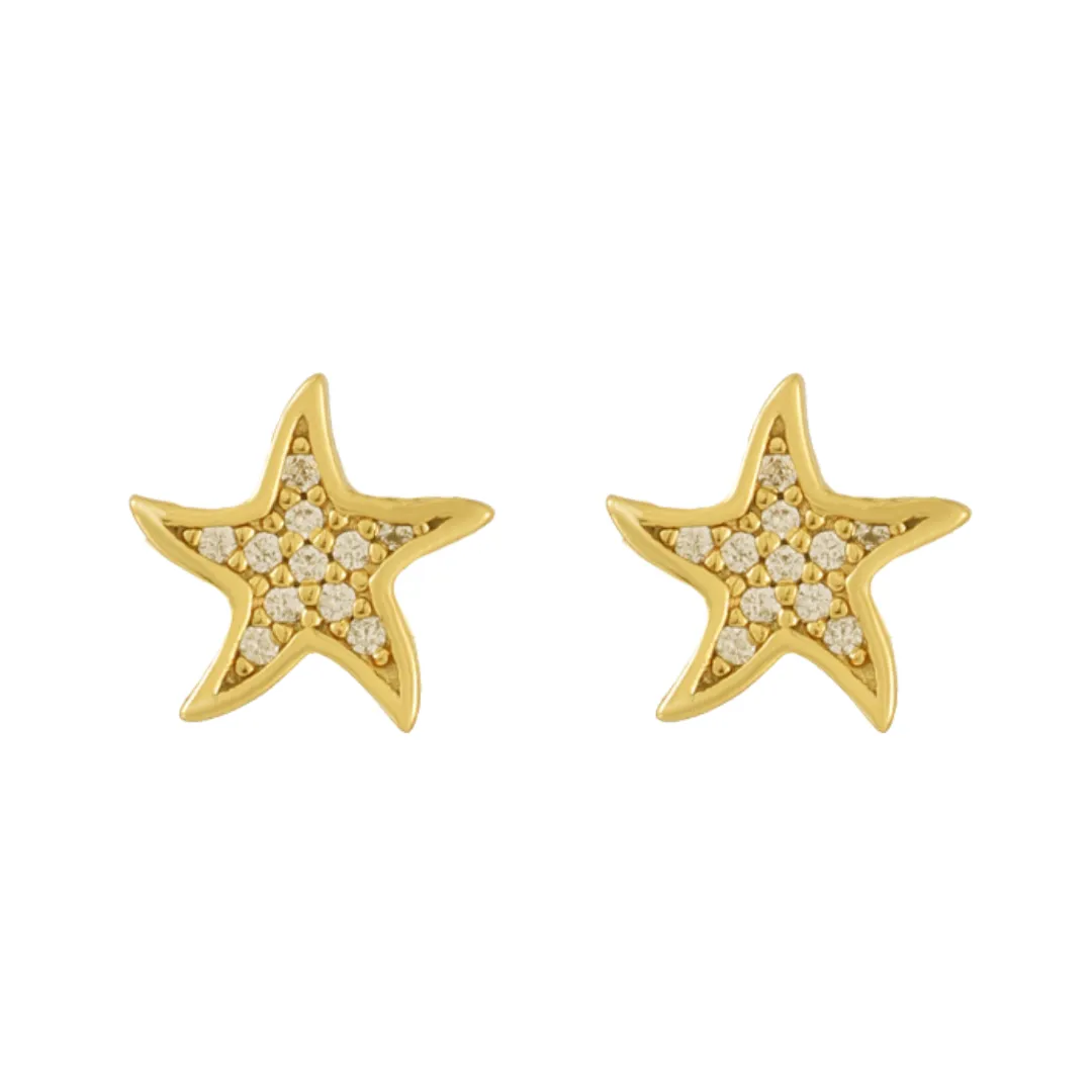 North Star Earrings sold by Evry Jewels