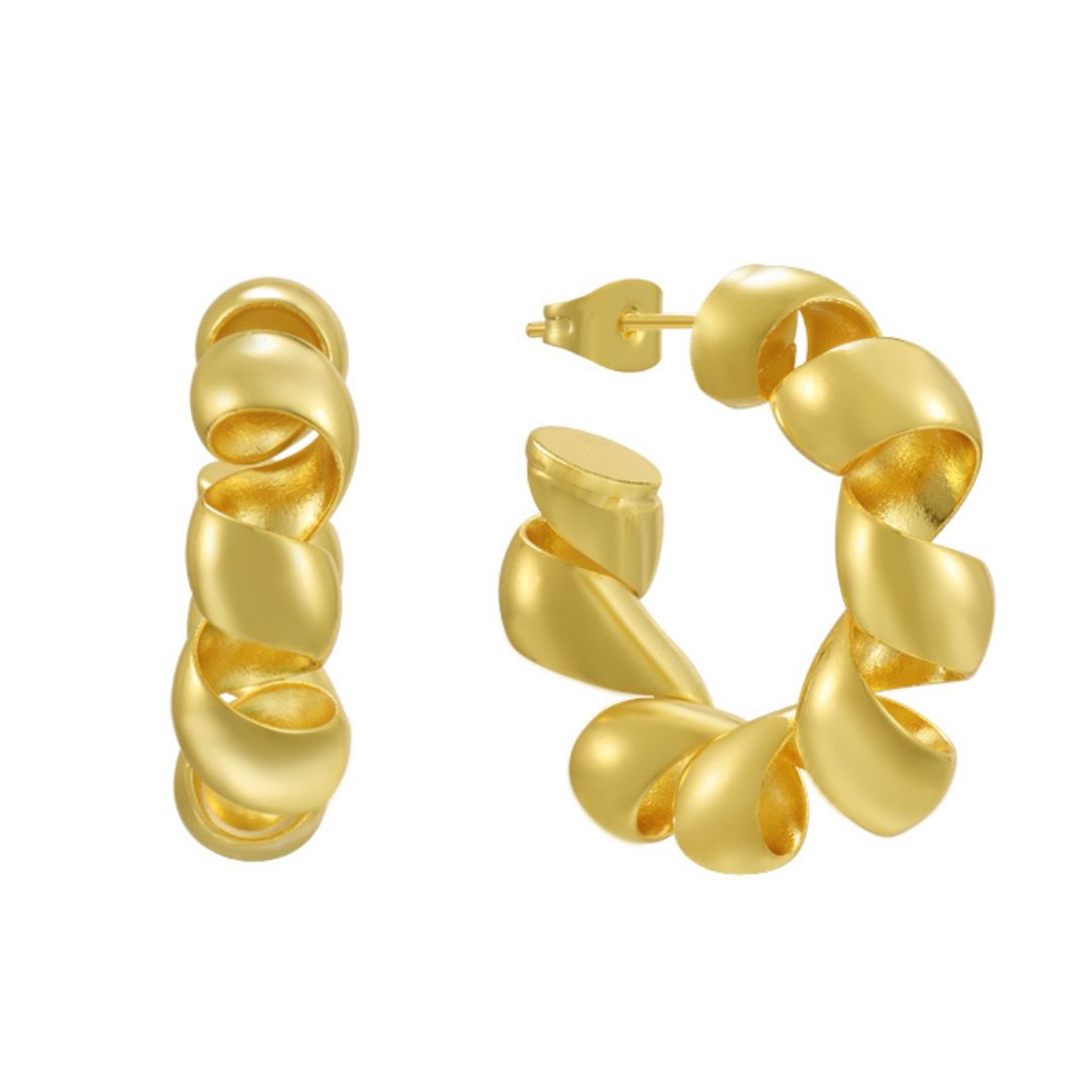 Curly Hoops sold by Evry Jewels