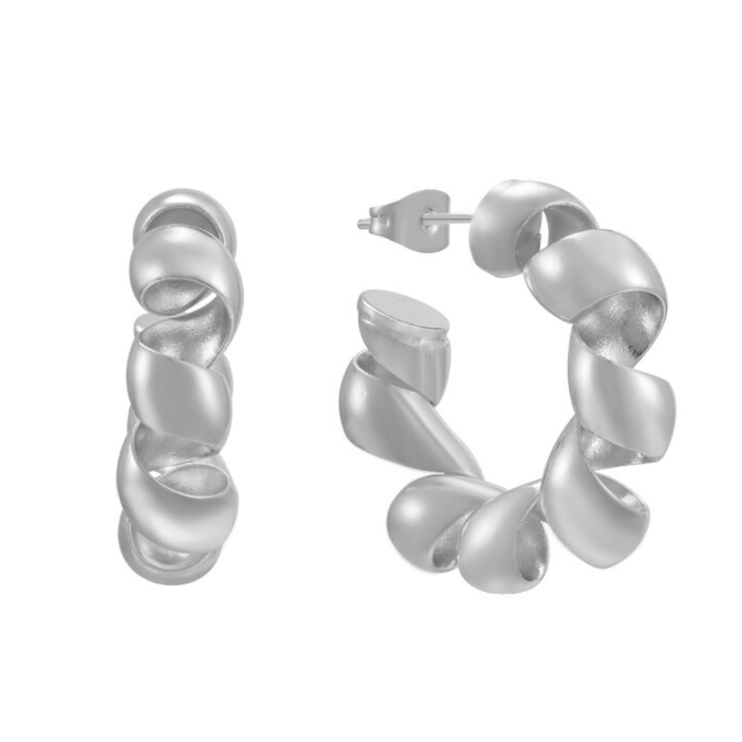 Curly Hoops sold by Evry Jewels product image thumbnail 3