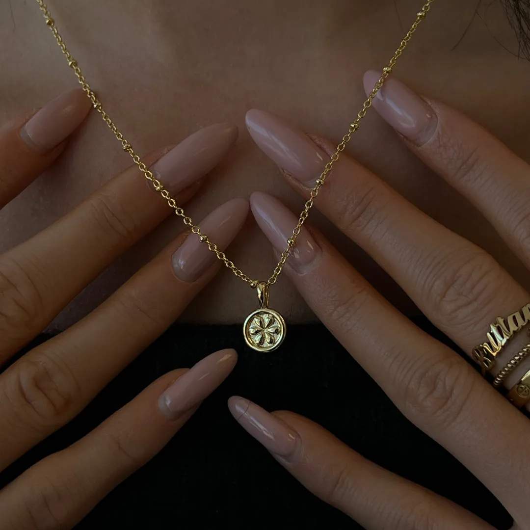 Flower Girl Necklace sold by Evry Jewels product image thumbnail 2