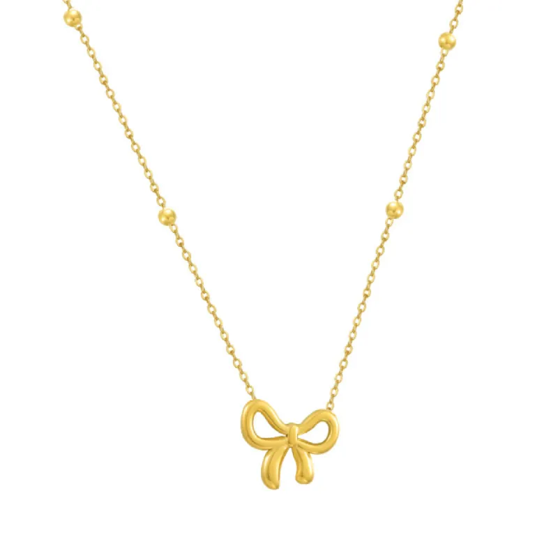 Ribbon Necklace sold by Evry Jewels