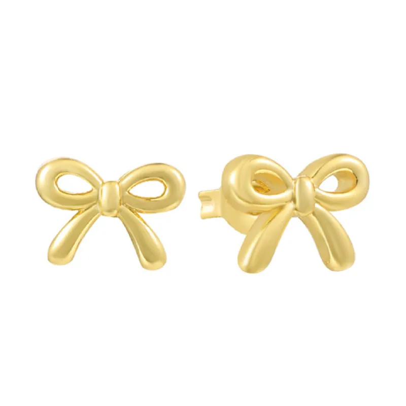 Take A Bow Earrings sold by Evry Jewels
