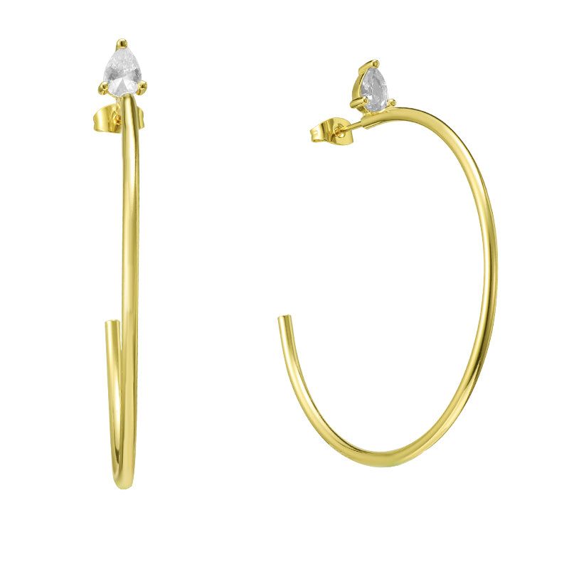 Bigger The Hoop Earrings sold by Evry Jewels