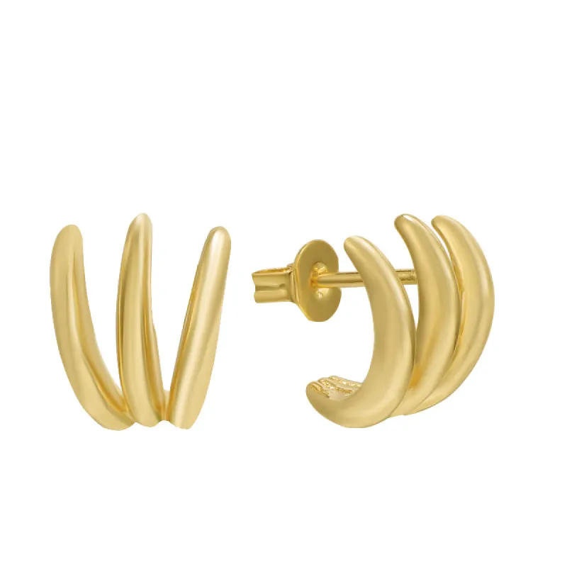 Triple Threat Earrings sold by Evry Jewels