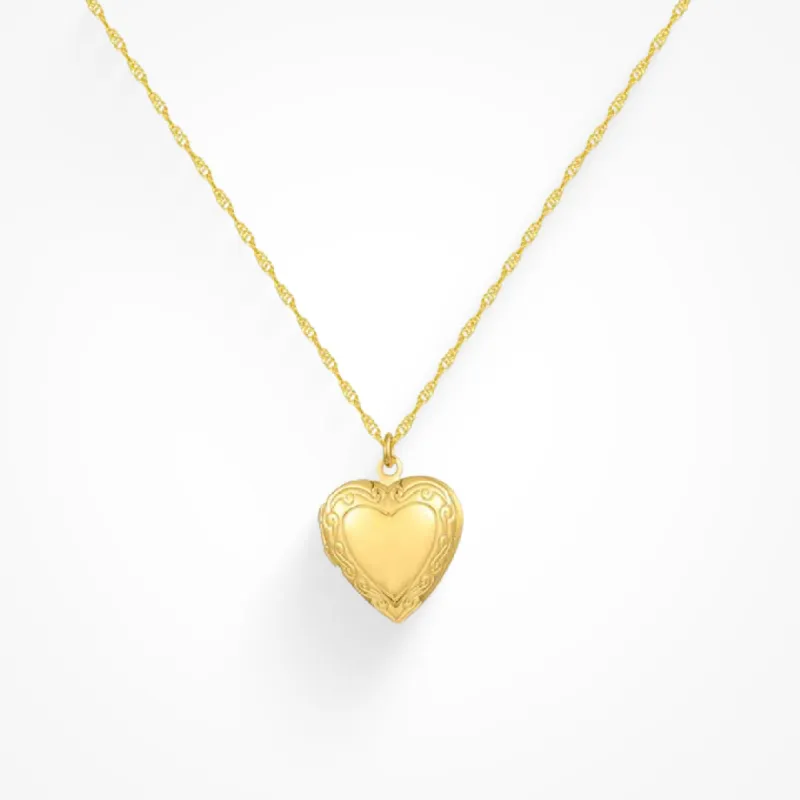 Lover Locket Necklace sold by Evry Jewels