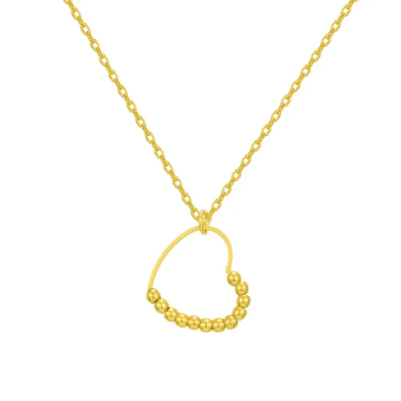 Heart Fidget Necklace sold by Evry Jewels