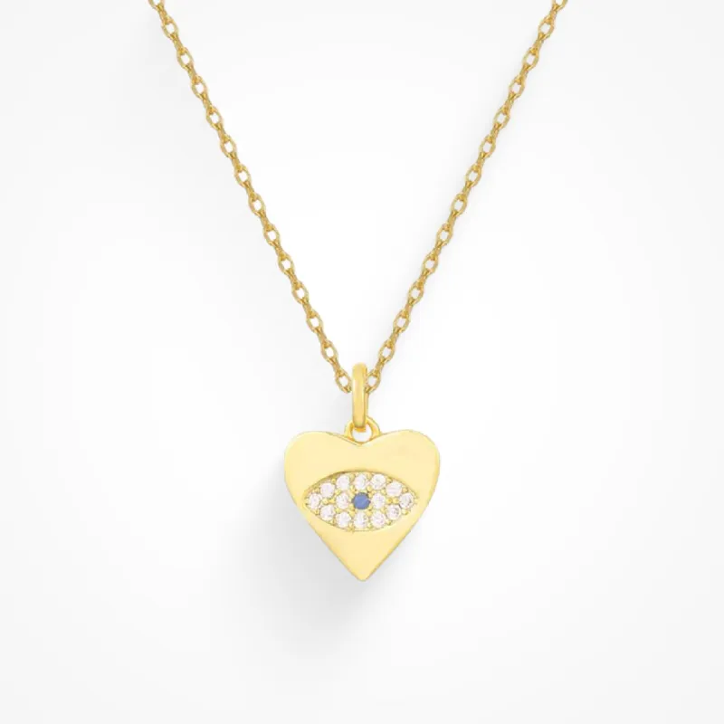 Golden Eye Necklace sold by Evry Jewels