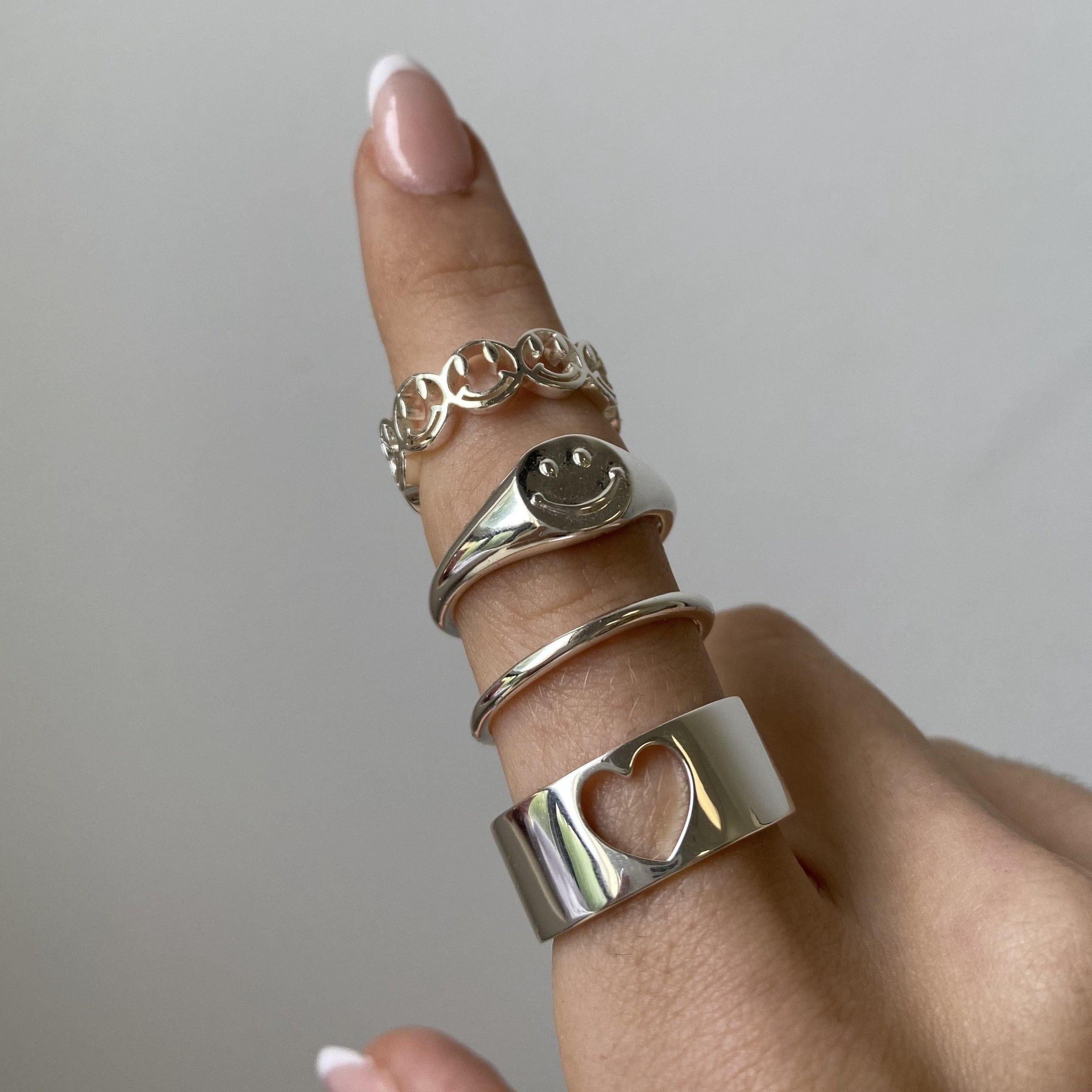 Piece of my Heart Rings sold by Evry Jewels product image thumbnail 5