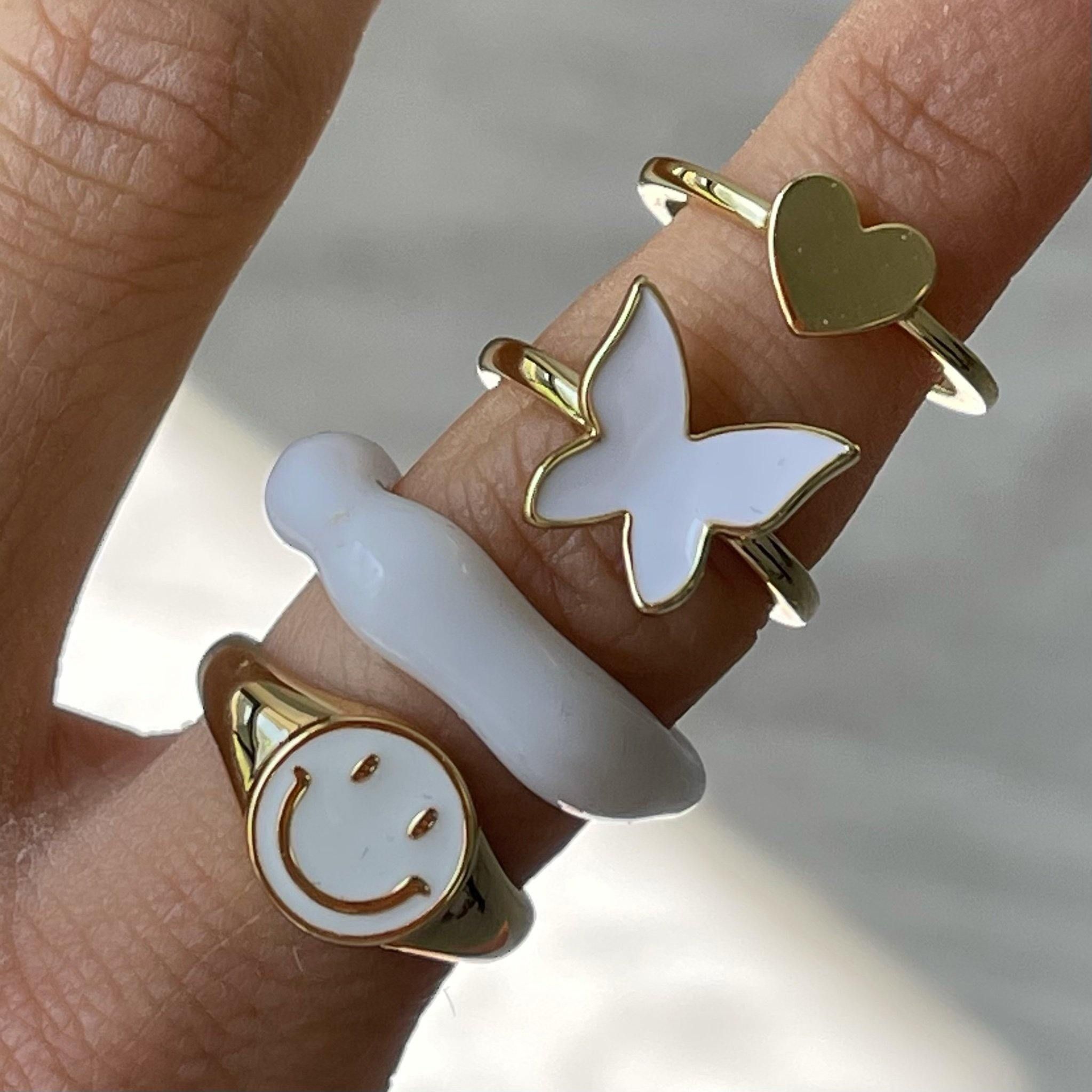 Piece of my Heart Rings sold by Evry Jewels product image thumbnail 7