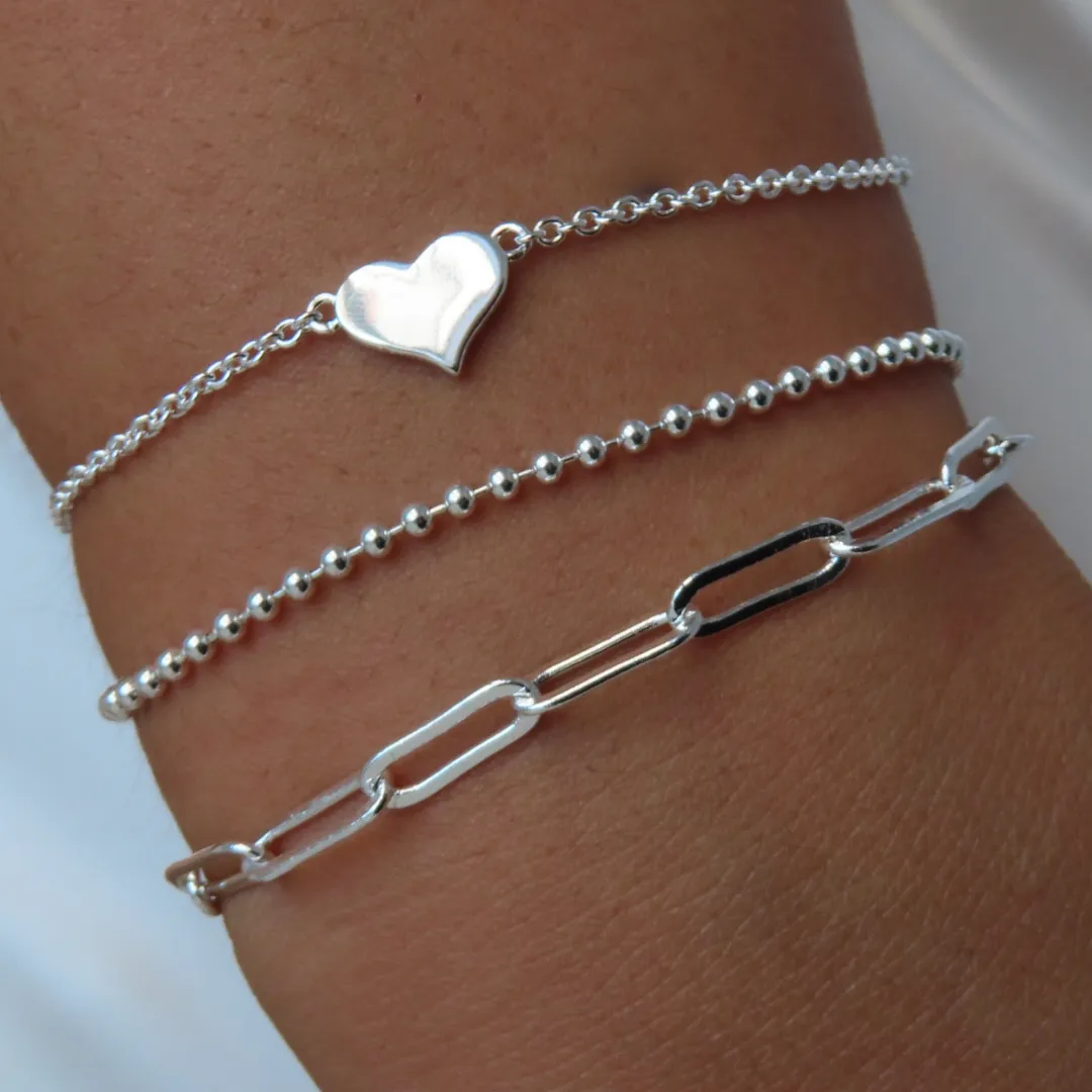 Ball Chain Bracelet sold by Evry Jewels product image thumbnail 2