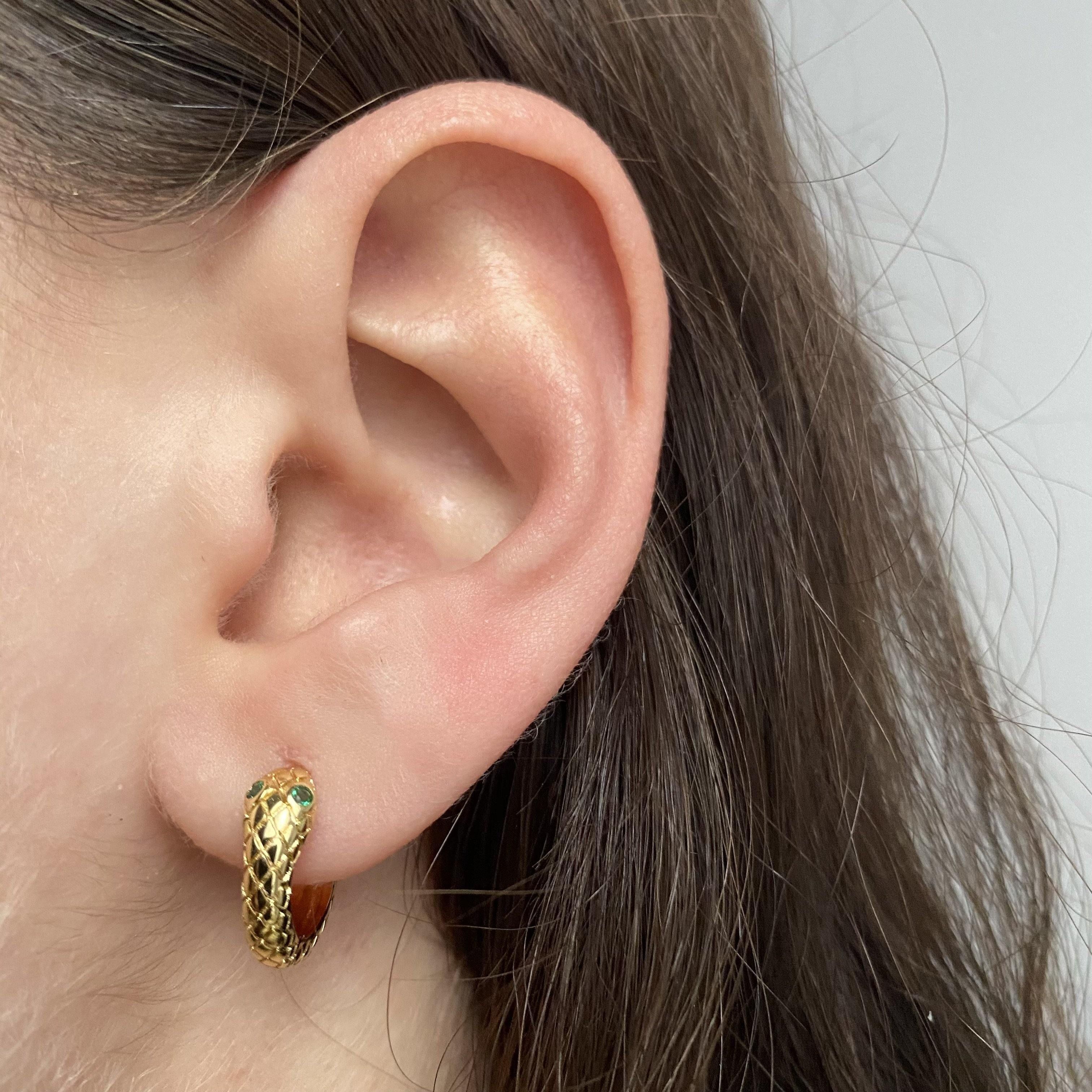 Viper Earrings sold by Evry Jewels product image thumbnail 2