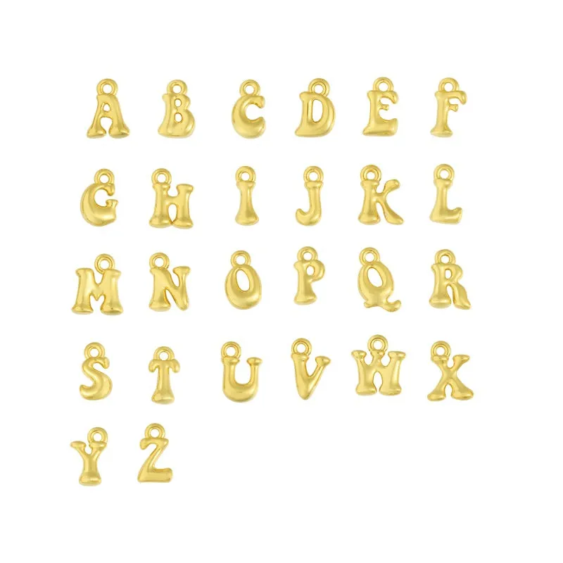 Custom/Personalized Bubble Letter Pearl Necklace sold by Evry Jewels product image thumbnail 4