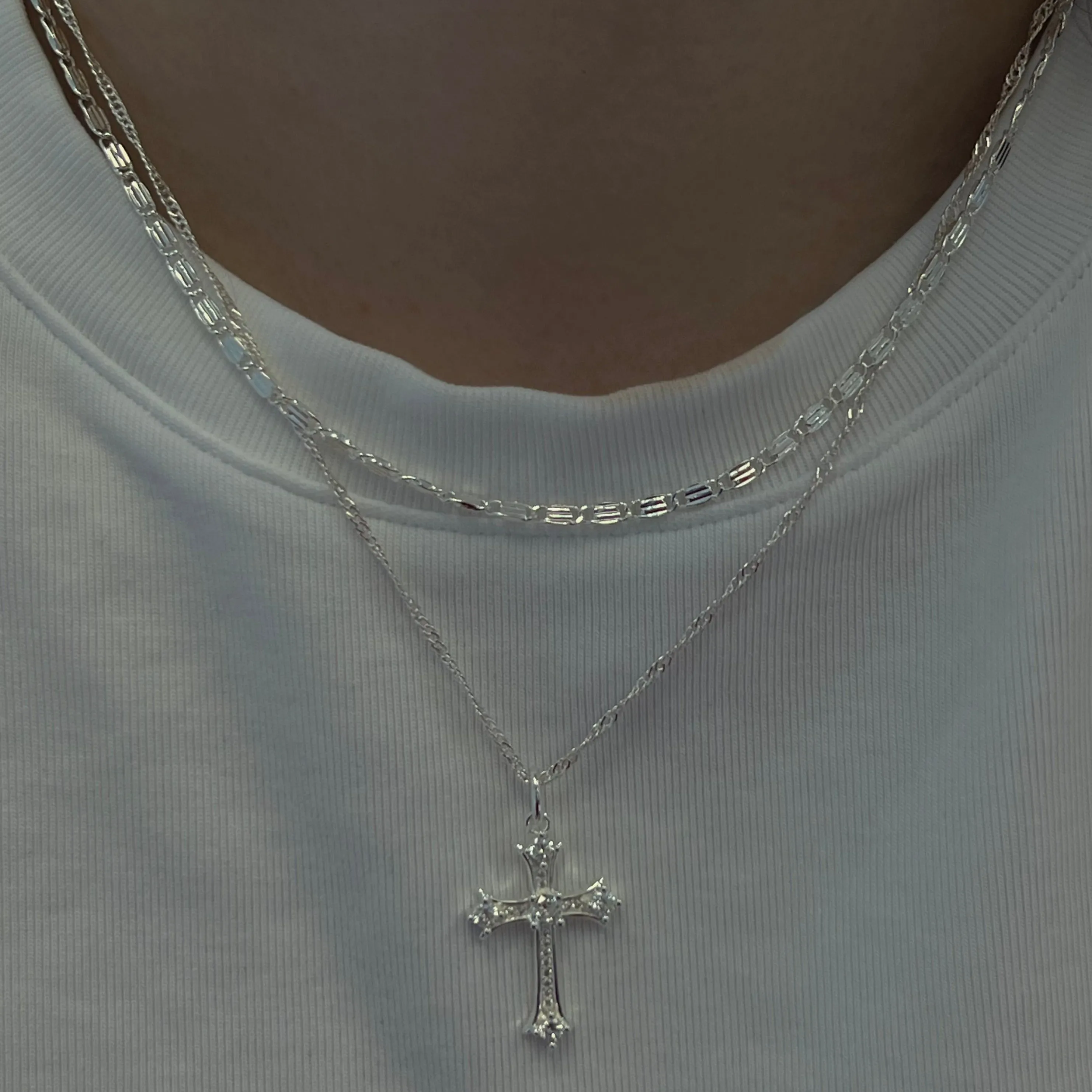 Tennis Club Necklace sold by Evry Jewels product image thumbnail 2