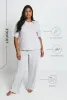 Soft Touch Wide Leg Lounge Set - Grey sold by LOVALL