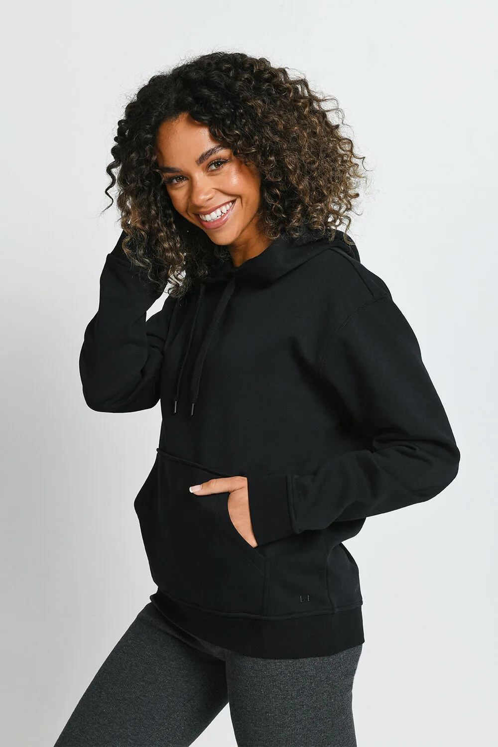 Everyday Pullover Hoodie - Black sold by LOVALL