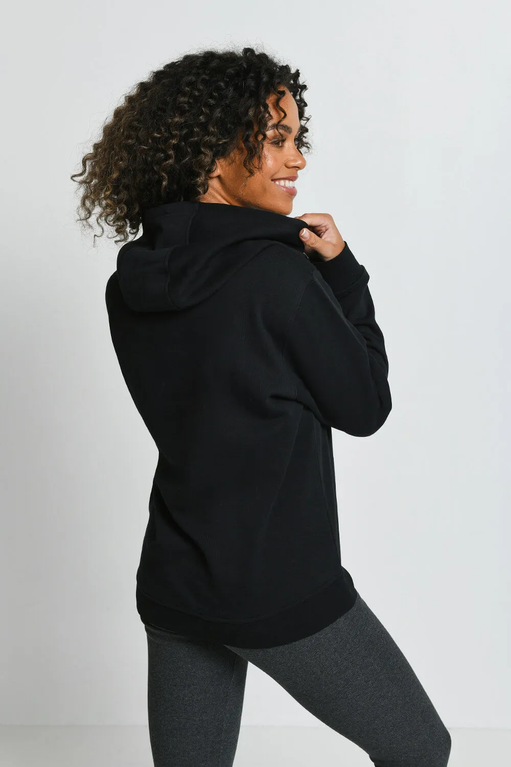 Everyday Pullover Hoodie - Black sold by LOVALL product image thumbnail 3