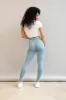 Curve Ultimate Ankle Grazer Jeggings - Light Blue sold by LOVALL