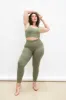 Curve Ultimate High Waisted Seamless Leggings - Sage Green sold by LOVALL