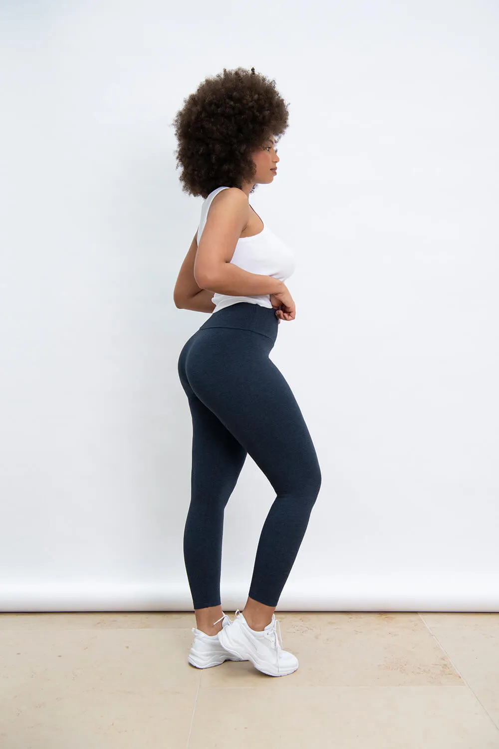 Curve Cotton Rib Tank - White sold by LOVALL product image thumbnail 4