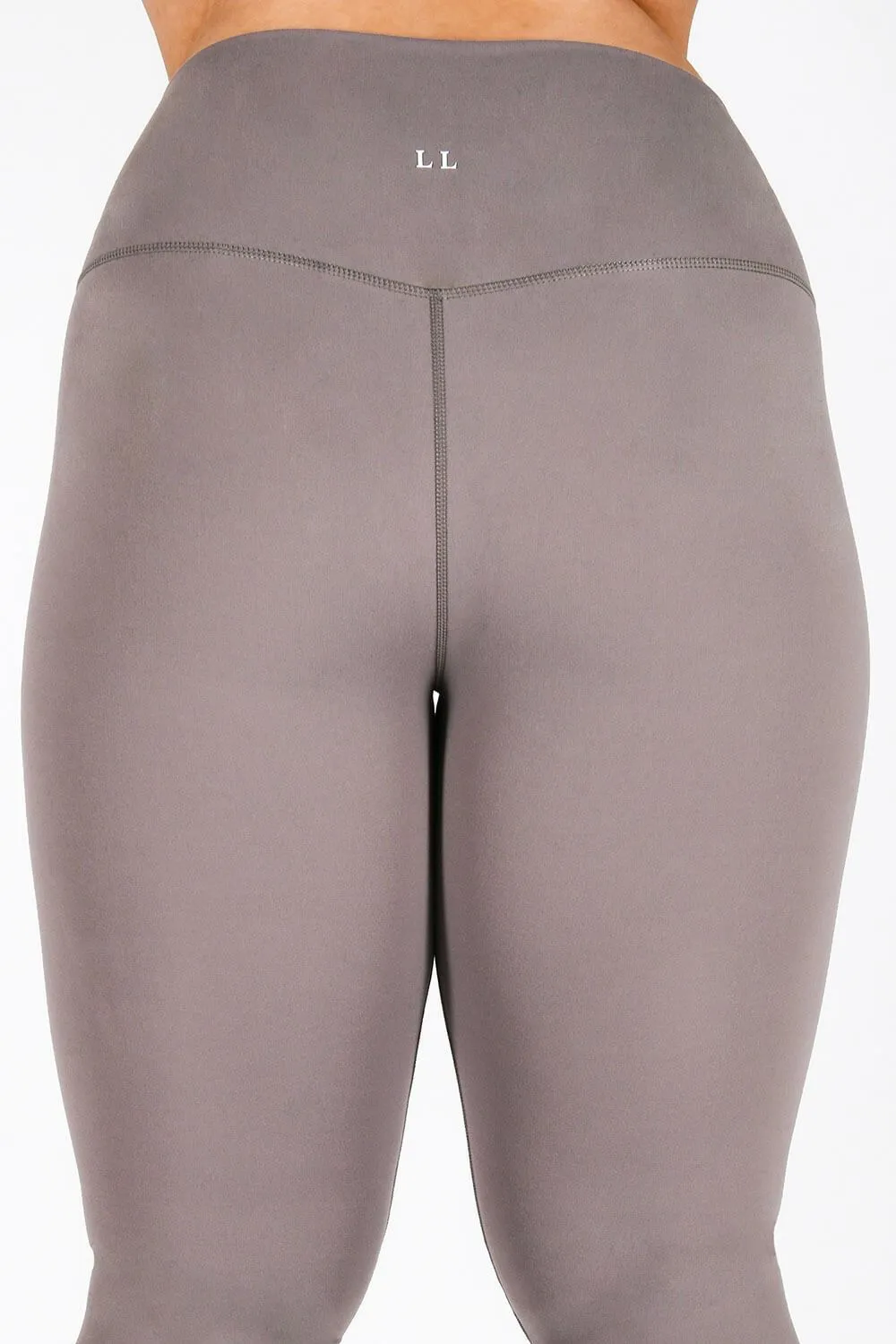 Curve Revitalise High Waisted Leggings - Mauve sold by LOVALL product image thumbnail 4