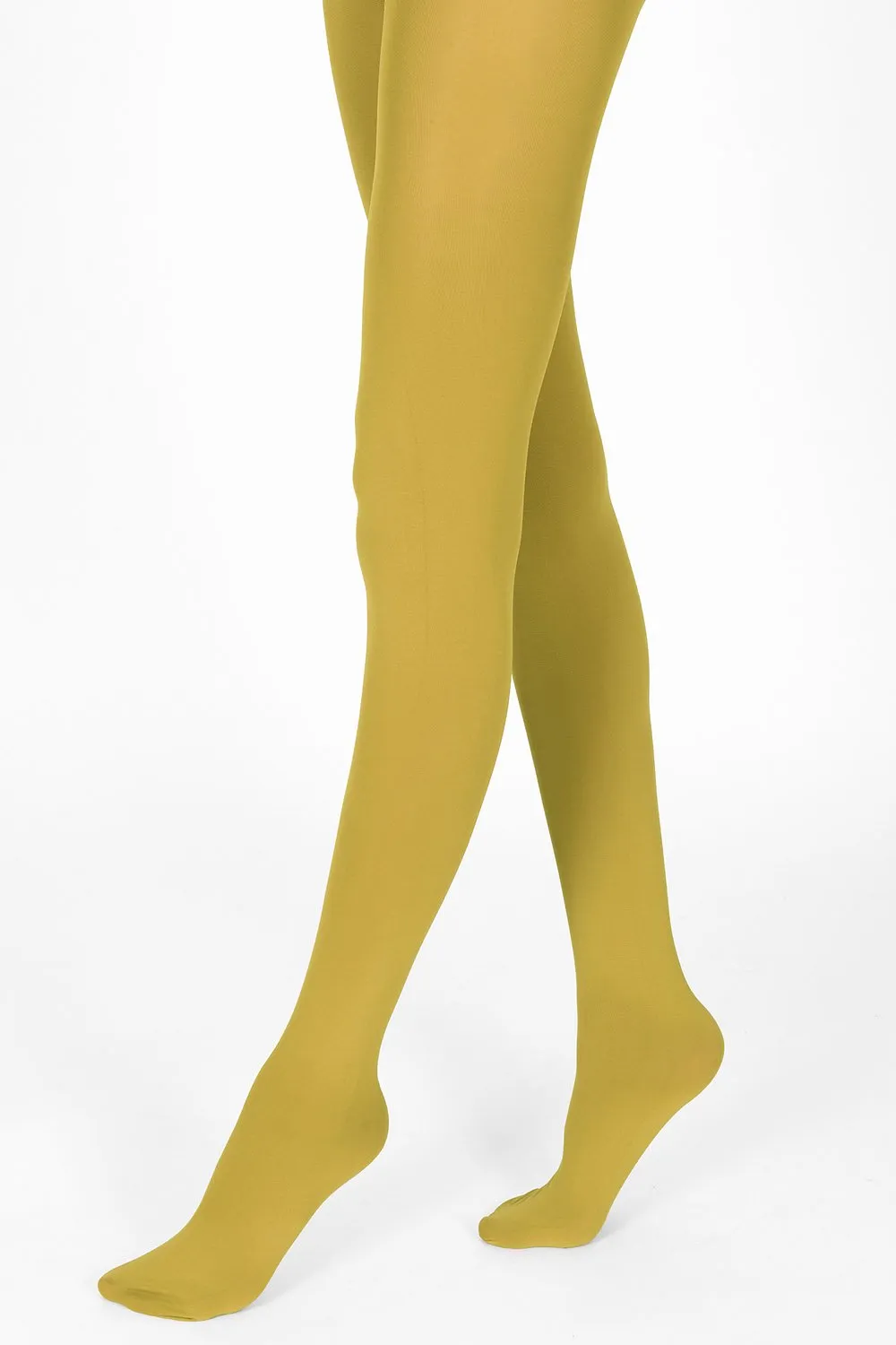 100 Denier Tights - Mustard sold by LOVALL