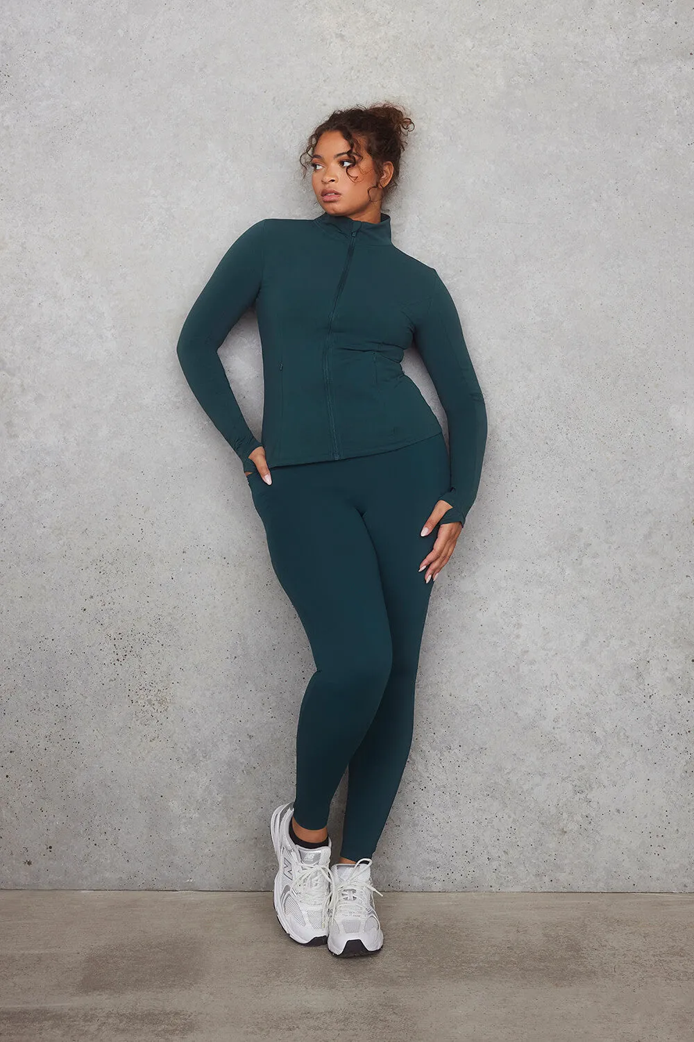 Curve Empower Leggings - Deep Forest sold by LOVALL