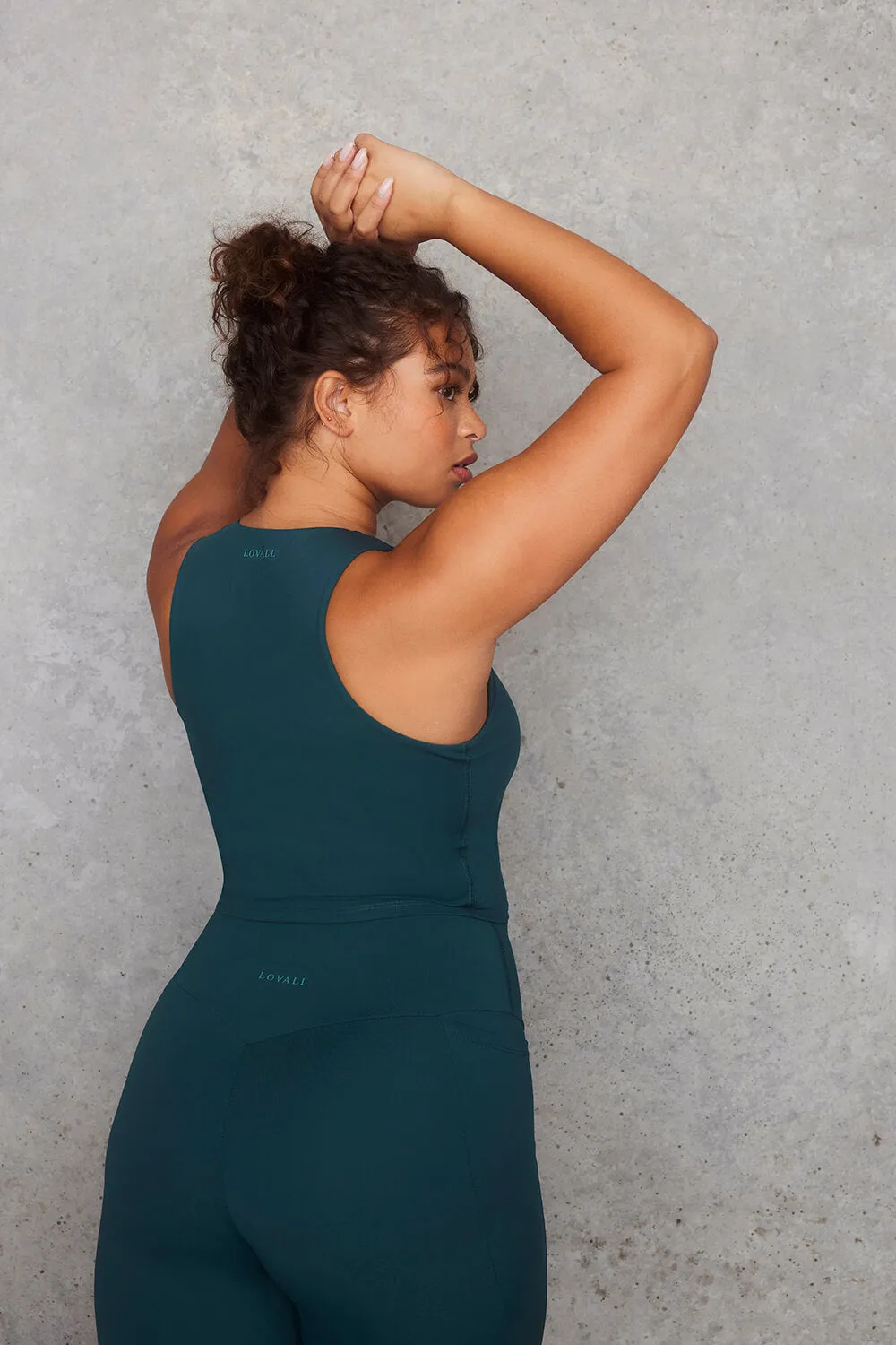 Curve Empower Leggings - Deep Forest sold by LOVALL product image thumbnail 5