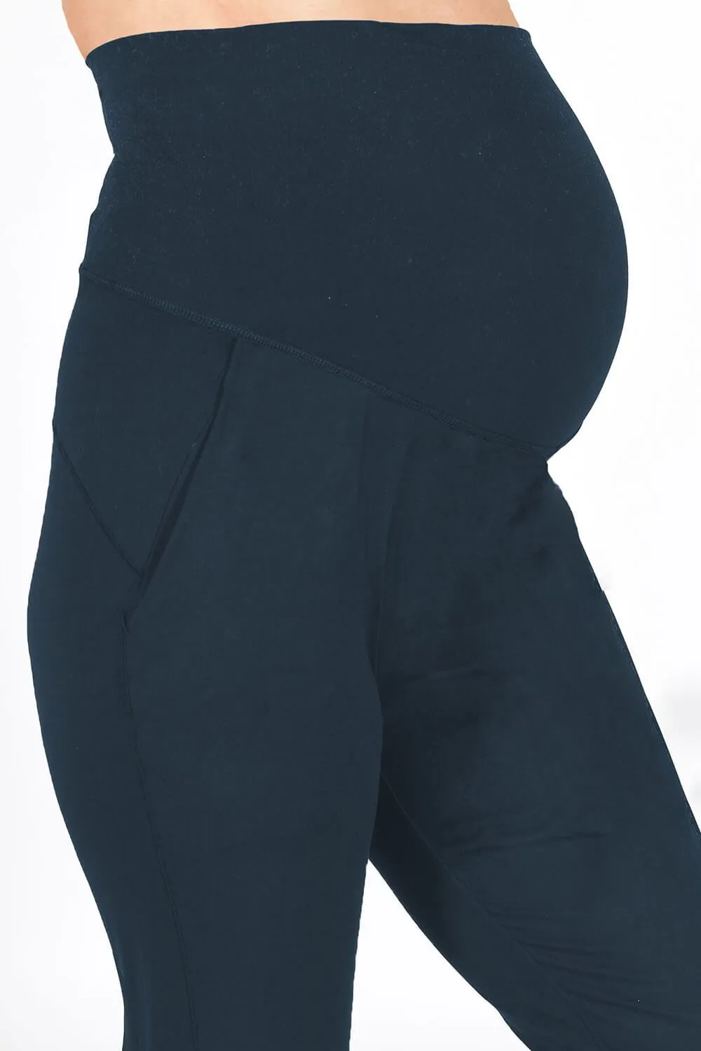 Maternity Recharge Joggers - Navy Blue sold by LOVALL product image thumbnail 4