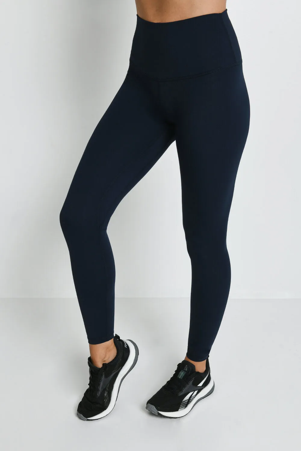Revitalise High Waisted Leggings - Navy Blue sold by LOVALL product image thumbnail 2