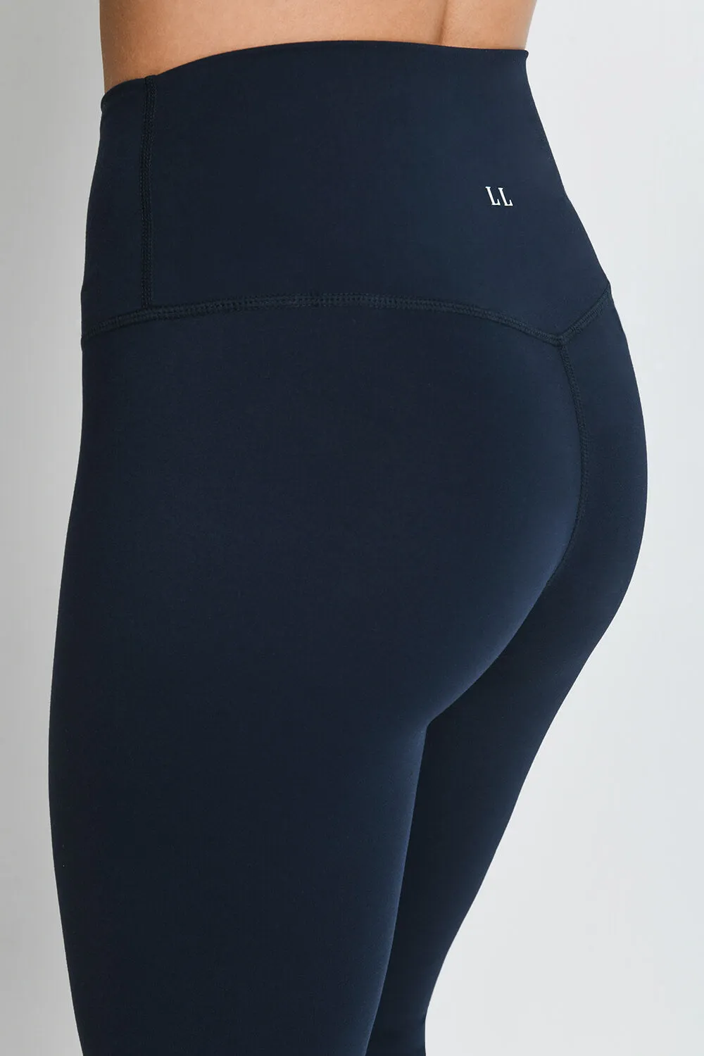 Revitalise High Waisted Leggings - Navy Blue sold by LOVALL product image thumbnail 4
