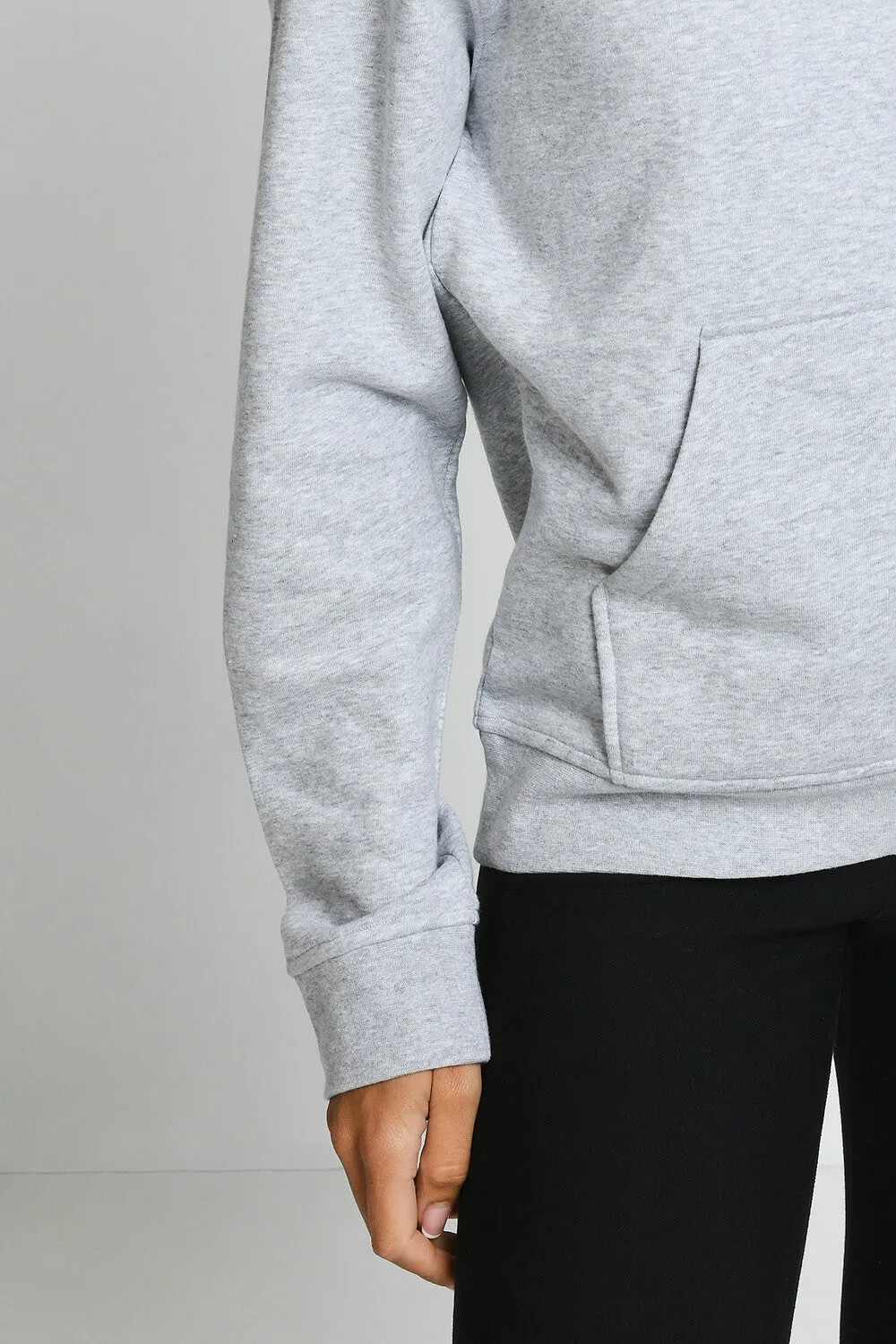 Everyday Pullover Hoodie - Light Grey Marl sold by LOVALL product image thumbnail 4