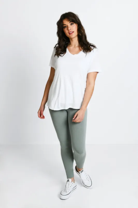 Everyday Leggings - Sage Green sold by LOVALL