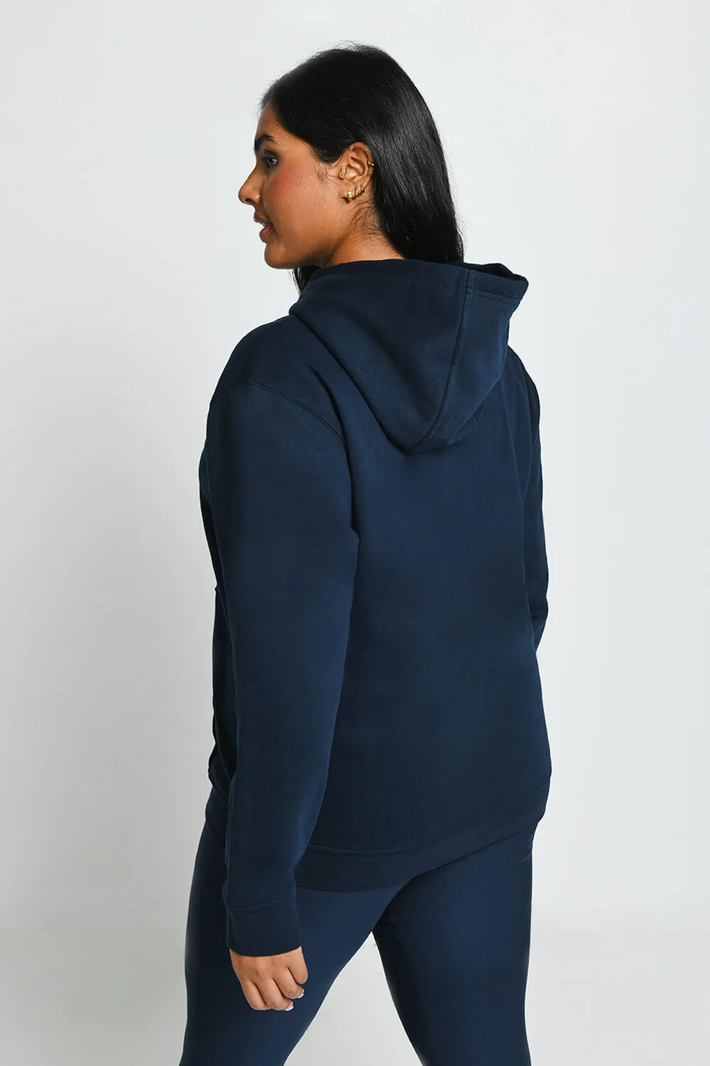 Curve Everyday Pullover Hoodie - Navy Blue sold by LOVALL product image thumbnail 3