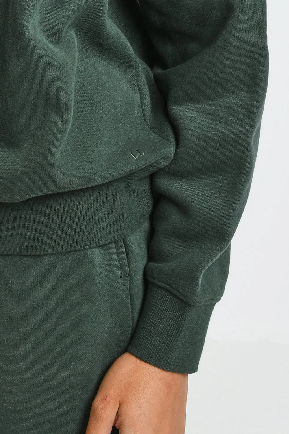 Everyday Comfy Sweatshirt - Forest Green sold by LOVALL product image thumbnail 4