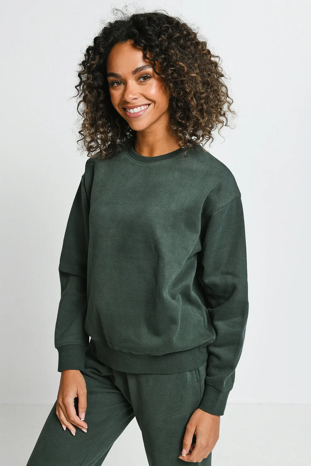 Everyday Comfy Sweatshirt - Forest Green sold by LOVALL