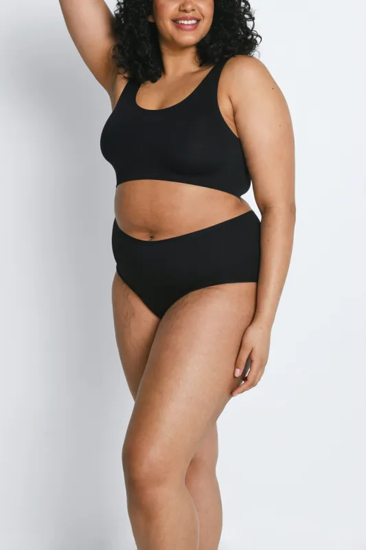 Curve High Rise Cotton Blend Full Briefs 3 Pack sold by LOVALL