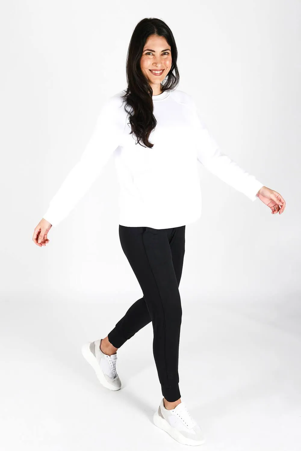 Maternity Recharge Joggers - Midnight Black sold by LOVALL