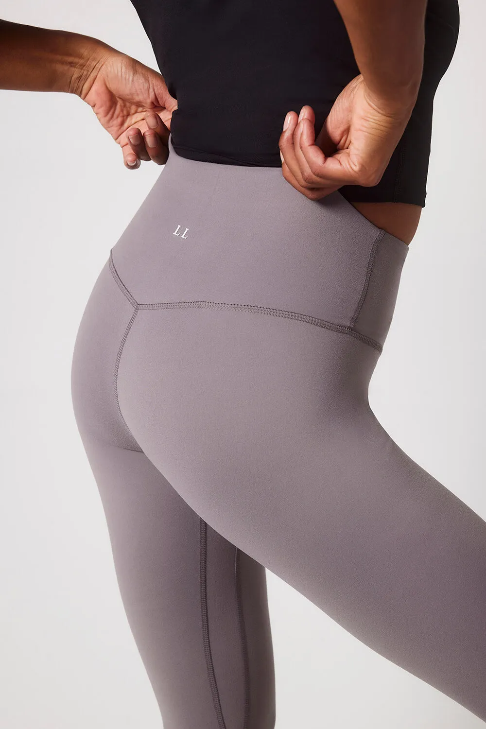 Revitalise High Waisted Leggings - Mauve sold by LOVALL product image thumbnail 5